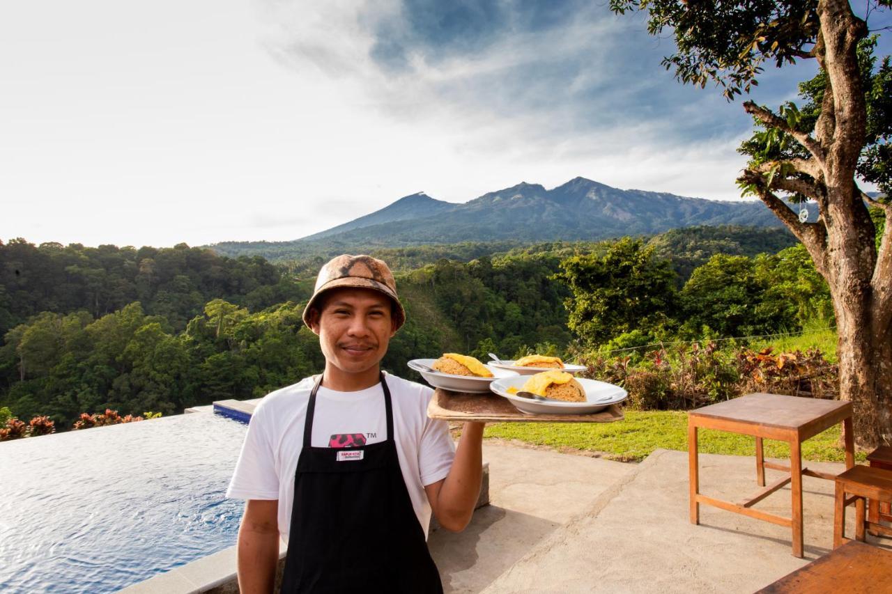 Pondok Guru Bakti Cottage Senaru Exteriör bild